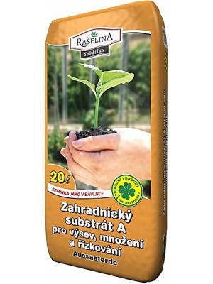 Záhradnícky substrát A pre výsev, množenie a rezkovanie SOBESLAV 20 m 