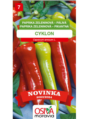 Seva Paprika zeleninová Cyklón - Pálivá 0,5 g NOVINKA