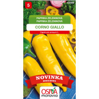 Seva Paprika zeleninová  Corno Giallo - sladká 0,5 g MAXI