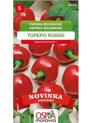 Seva Paprika zeleninová Topepo Rosso - sladká 0,6 g