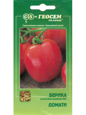 Bulharský Rajčiak kríčkový - Berika 0,2 g, poloskorá, na šťavu,aj na pole