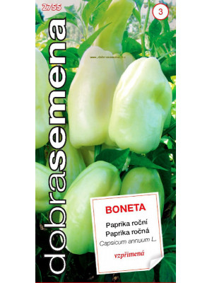 Dobra Paprika ročná - Boneta 0,5 g., skorá