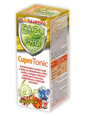 Cuprotonic 100 ml na odolnosť proti vírusovým a bakteriálnym chorobám