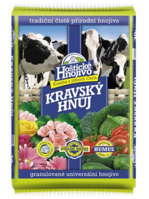 Hoštický Kravský hnoj 10 kg granulovaný