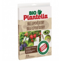 BIO PLANTELLA Bielé lepové dosky 10 ks 