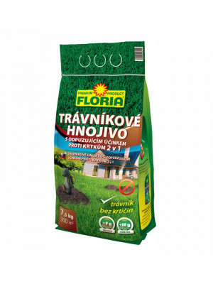 Trávnikové hnojivo odpudzujúce krtkov 2,5 kg ( FLORIA/EXPERT)