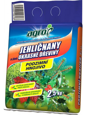 Agro Jesenné hnojivo na ihličnany 2,5 kg 