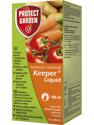 KEEPER ZÁHRADA 100 ml totálny listový a pôdny herbicíd účinný 3 mesiace
