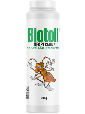 BIOTOLL neopermin proti mravcom v prášku 300 g