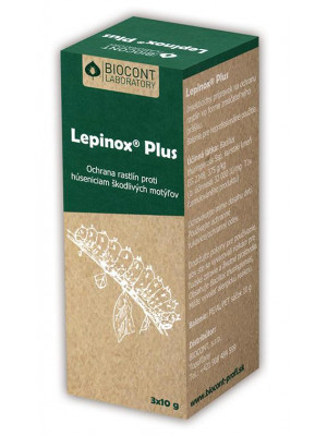 Lepinox Plus 3 x 10 g proti húseniciam, na krušpány