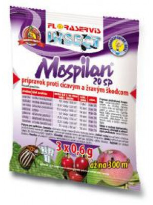MOSPILAN 20 SP širokospektrálny insekticíd 0,6 g
