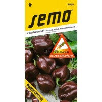 Semo Paprika zeleninová Habanero Chocolate - veľmi pálivá 15 sem.