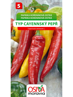 Seva Paprika Cayenské Korenie - pálivá 0,6 g