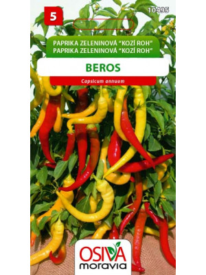 Seva Paprika zeleninová Beros (Kozí Roh) - mierne pálivá  0,6 g