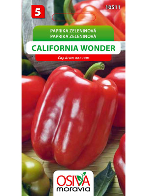 Seva Paprika zeleninová California Wonder - sladká 0,6 g