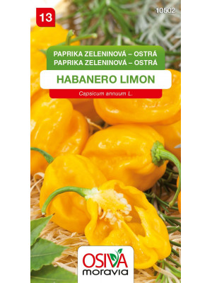 Seva Paprika zeleninová - Habanero Limon 15 sem. extrémne pálivá