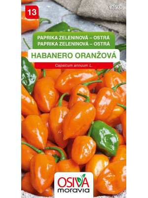 Seva Paprika zeleninová Habanero oranžová - extrémne pálivá 15 sem.