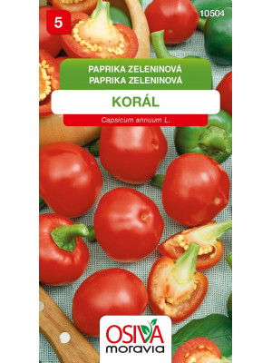Seva Paprika zeleninová Korál - pálivá 0,6 g