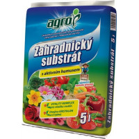AGRO záhradnícky substrát  s aktívnym humusom 5 l